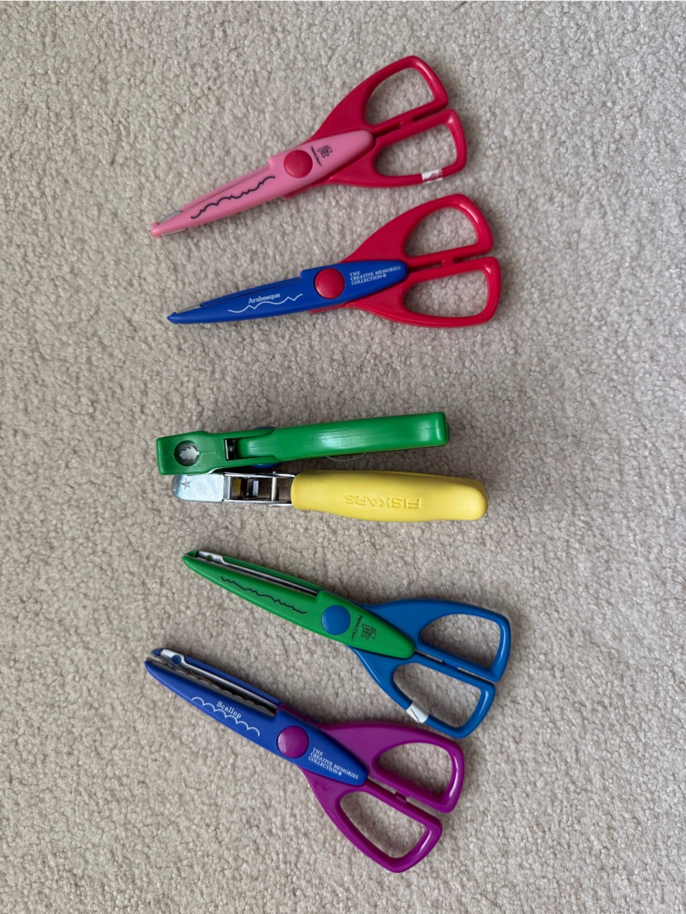 Assorted Decorative Craft Scissors & Hole Punchers